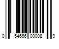 Barcode Image for UPC code 054666000089