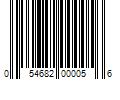 Barcode Image for UPC code 054682000056