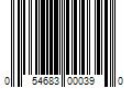 Barcode Image for UPC code 054683000390