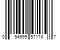 Barcode Image for UPC code 054699571747