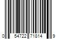 Barcode Image for UPC code 054722718149