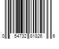 Barcode Image for UPC code 054732818266