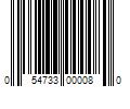 Barcode Image for UPC code 054733000080