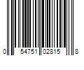 Barcode Image for UPC code 054751028158