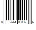 Barcode Image for UPC code 054764000066