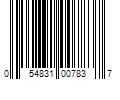 Barcode Image for UPC code 054831007837