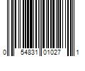 Barcode Image for UPC code 054831010271