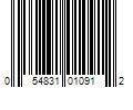 Barcode Image for UPC code 054831010912