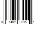 Barcode Image for UPC code 054831019151