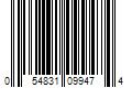 Barcode Image for UPC code 054831099474