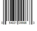 Barcode Image for UPC code 054831099863