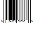 Barcode Image for UPC code 054863000059