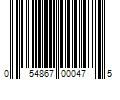 Barcode Image for UPC code 054867000475