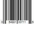 Barcode Image for UPC code 054881007115