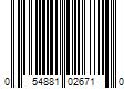 Barcode Image for UPC code 054881026710