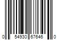 Barcode Image for UPC code 054930676460