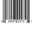 Barcode Image for UPC code 054947000791