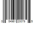 Barcode Image for UPC code 054961200795