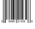 Barcode Image for UPC code 054961214396