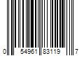 Barcode Image for UPC code 054961831197