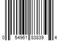 Barcode Image for UPC code 054961838394