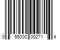 Barcode Image for UPC code 055000002714