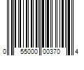 Barcode Image for UPC code 055000003704