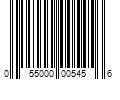 Barcode Image for UPC code 055000005456