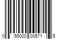 Barcode Image for UPC code 055000005715