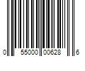 Barcode Image for UPC code 055000006286