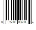 Barcode Image for UPC code 055000006804