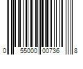 Barcode Image for UPC code 055000007368