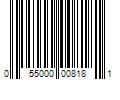 Barcode Image for UPC code 055000008181