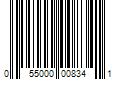 Barcode Image for UPC code 055000008341