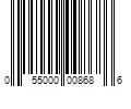 Barcode Image for UPC code 055000008686