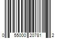 Barcode Image for UPC code 055000207812