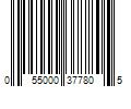 Barcode Image for UPC code 055000377805