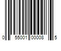 Barcode Image for UPC code 055001000085