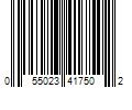 Barcode Image for UPC code 055023417502