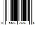 Barcode Image for UPC code 055027000076