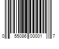 Barcode Image for UPC code 055086000017