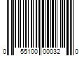 Barcode Image for UPC code 055100000320