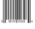 Barcode Image for UPC code 055100003284