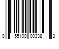 Barcode Image for UPC code 055100003383