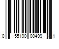 Barcode Image for UPC code 055100004991