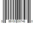 Barcode Image for UPC code 055100007480