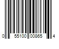 Barcode Image for UPC code 055100008654