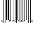 Barcode Image for UPC code 055100009866