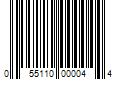 Barcode Image for UPC code 055110000044