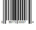 Barcode Image for UPC code 055173000074